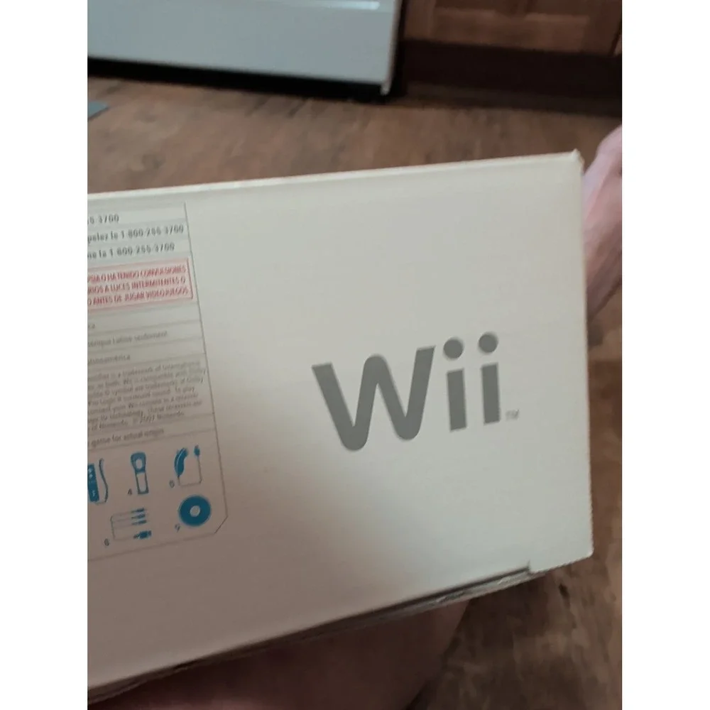 NINTENDO WII SPORTS CONSOLE OPEN BOX Wii SPORTS Used Twice.W Extra Game Etc.